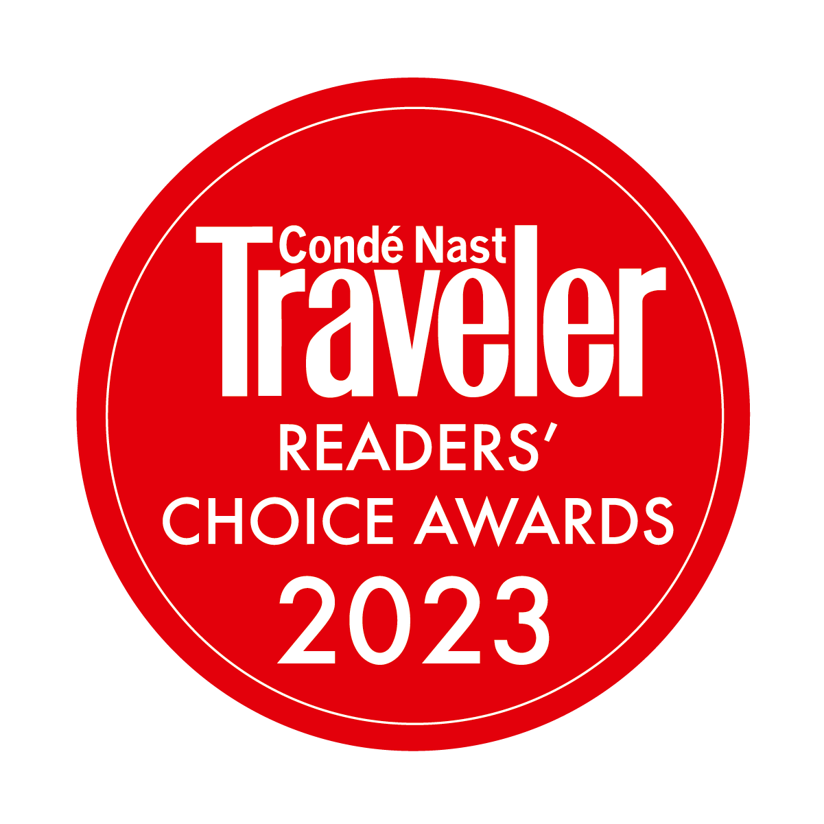 Prêmio Condé Nast Traveler Readers Choice