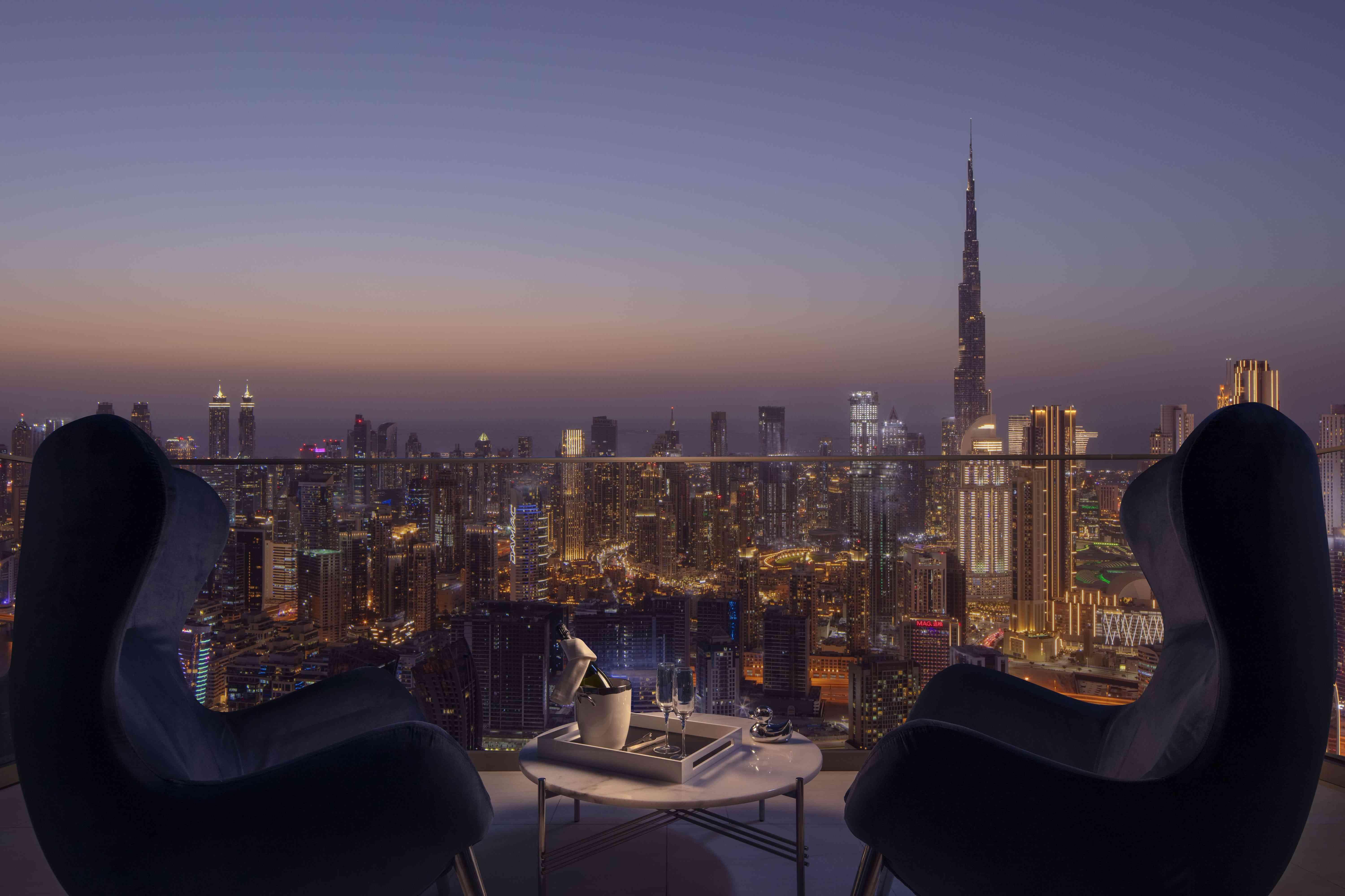 SLS Dubai Balcony